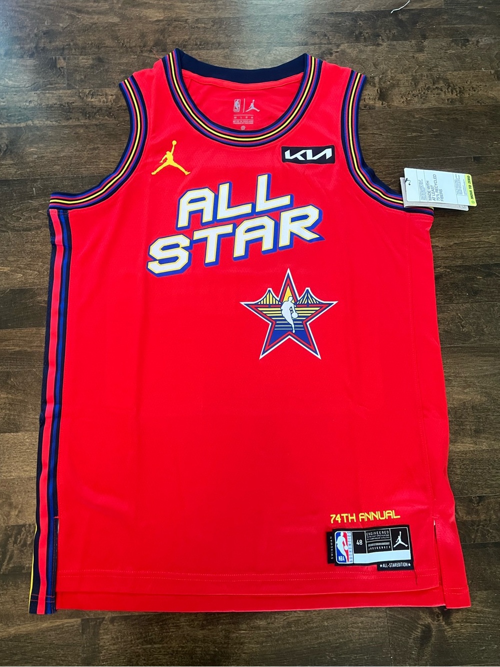 Shai Gilgeous-Alexander Nike Red 2025 NBA All-Star Game Swingman Player Jersey